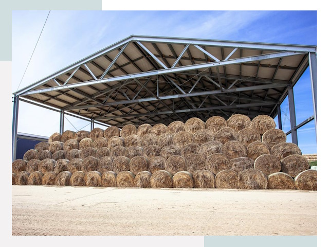 Строительство сенохранилищ в Заволжье от 611 руб.