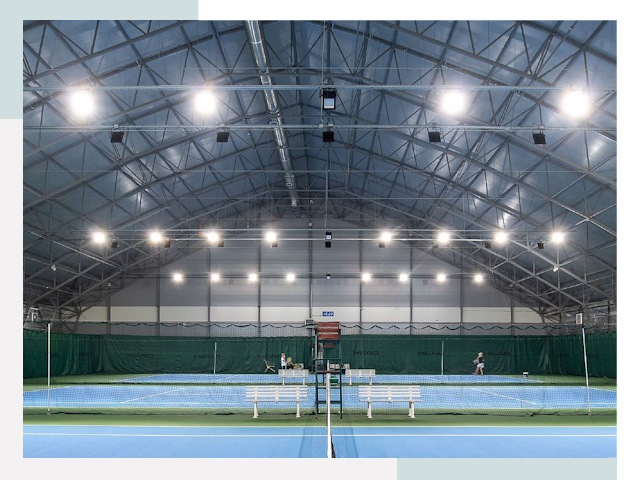 Строительство теннисных кортов в Заволжье от 611 руб.