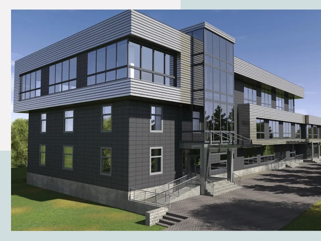 Административные здания в Заволжье