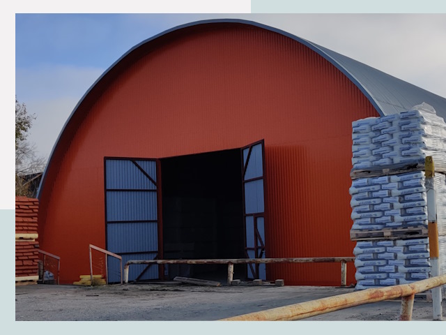 Полукруглые ангары по цене от 611 руб. в Заволжье