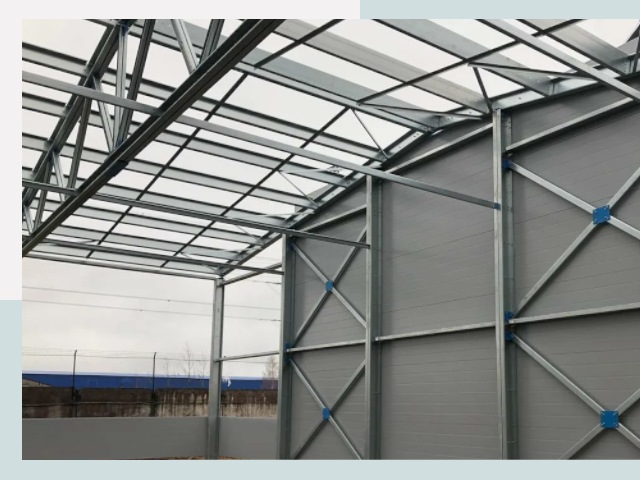 Каркасные ангары от СтальСтрой-Звл по цене от 611 руб.