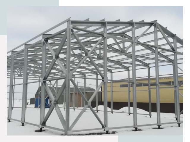 Каркасные ангары в Заволжье