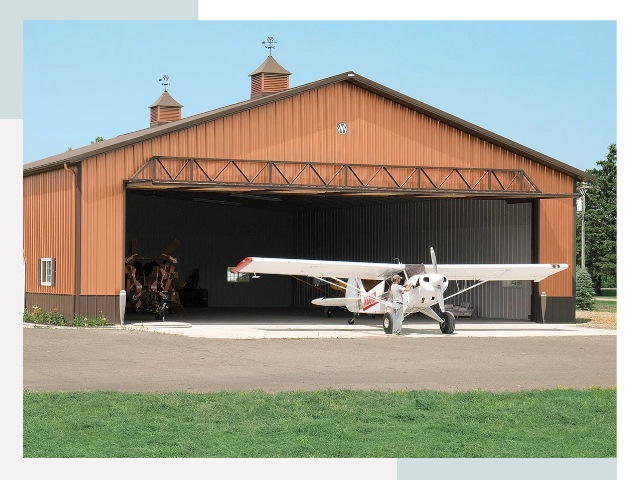 Ангары для самолетов в Заволжье