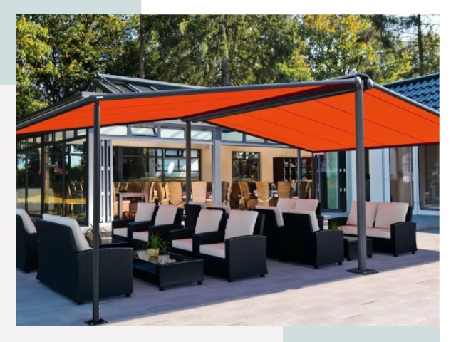 Навесы для кафе и ресторанов в Заволжье