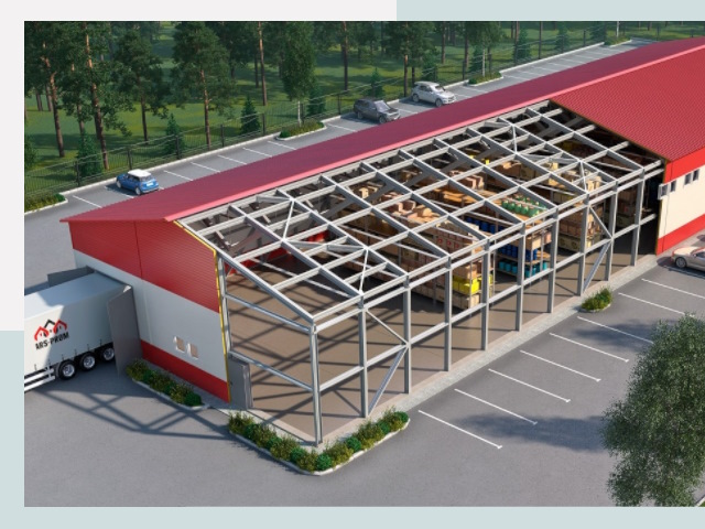 Проектирование ангаров в Заволжье от 611 руб.